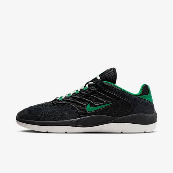 Nike all black skate shoes store